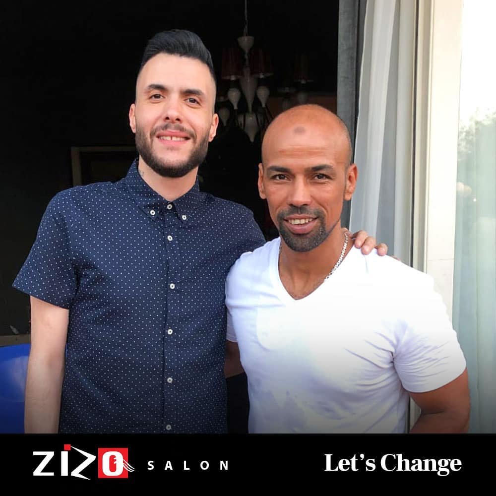 Amir Eid with ZIZO
